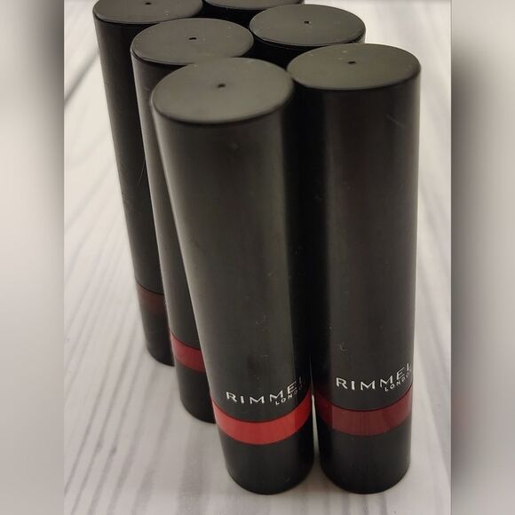 Rimmel Set  Lasting Finish Extreme Lipstick 6 New - Picture 4 of 5